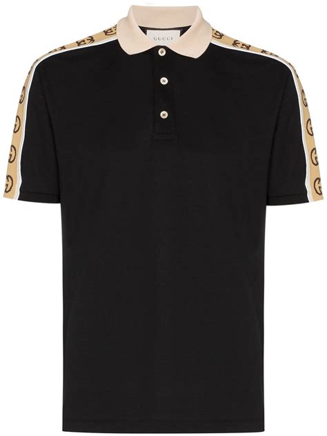 polo gucci hombre con gg en la camisa|Playeras tipo polo de Gucci .